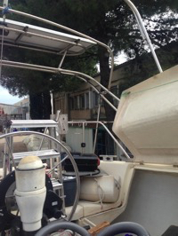 Backskiste gestrichen