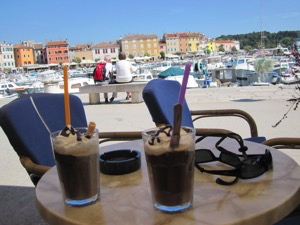 Kaffee in Rovinj