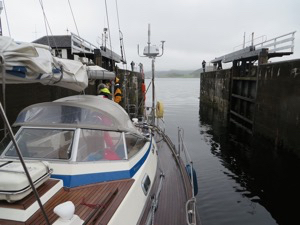 Einfahrt Crinan Canal