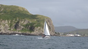 Zurück über die Eddies