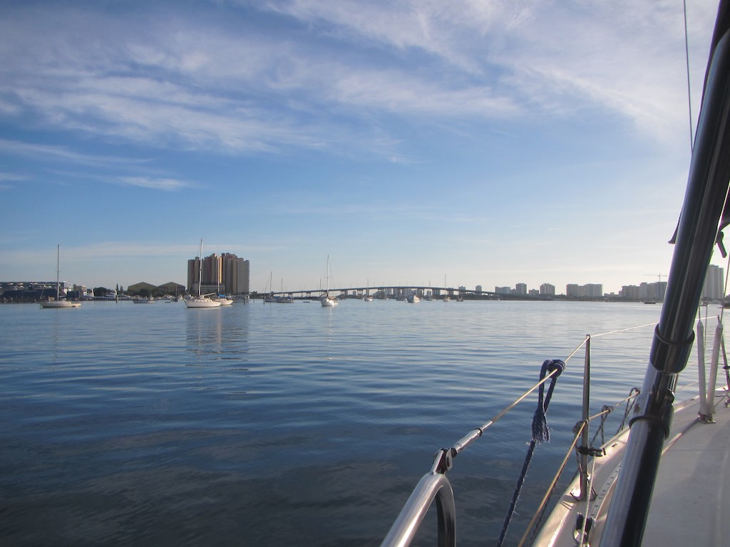 Blue Heron Brücke im Anmarsch Blue Heron Brücke im Anmarsch