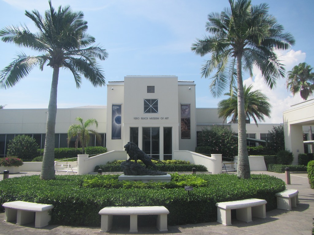Eingang zum Vero Beach Art Museum Eingang zum Vero Beach Art Museum