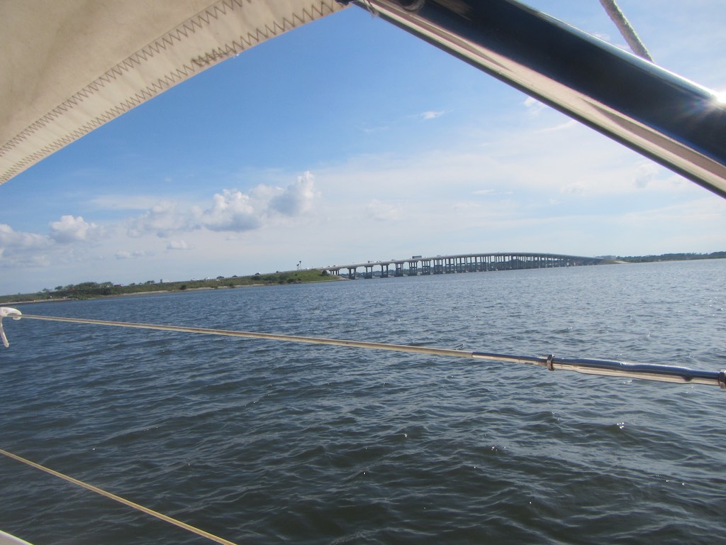 Schönen Platz hinter der Pineda Causeway Brücke Schönen Platz hinter der Pineda Causeway Brücke