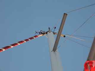 Der Mast steht noch Der Mast steht noch