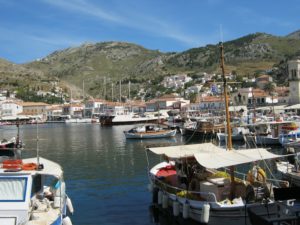 Der kleine Hafen von Hydra