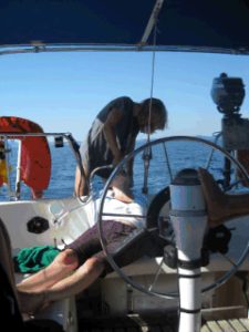 Haarewaschen muss auch sein