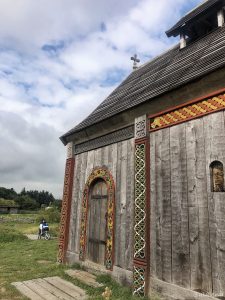 Fantastische Wikinger-Kirche