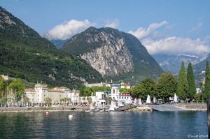 Erster Blick auf Riva del Garda