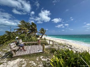 Der wunderschöne Oststrand mit viel Wind
